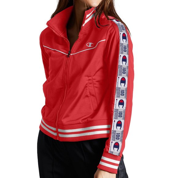 champion track jacket womens